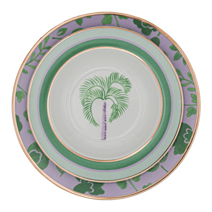 Bernadette Palm Soup Bowl - Set of 4 (+1 Bonus Bowl) Ro'Table