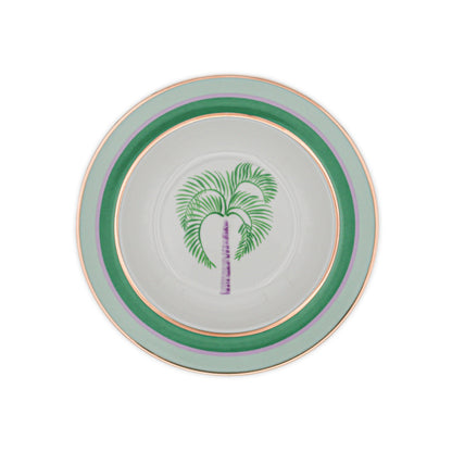 Bernadette Palm Soup Bowl - Set of 4 (+1 Bonus Bowl) Ro'Table