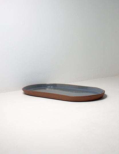 Medium Oval Platter Black Oak Art