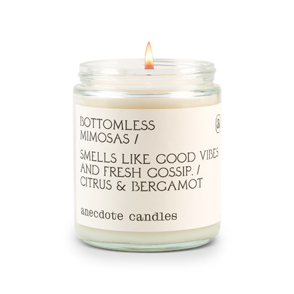 Bottomless Mimosas Anecdote Candles