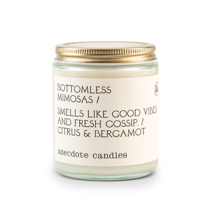 Bottomless Mimosas Anecdote Candles