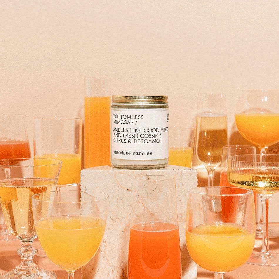 Bottomless Mimosas Anecdote Candles