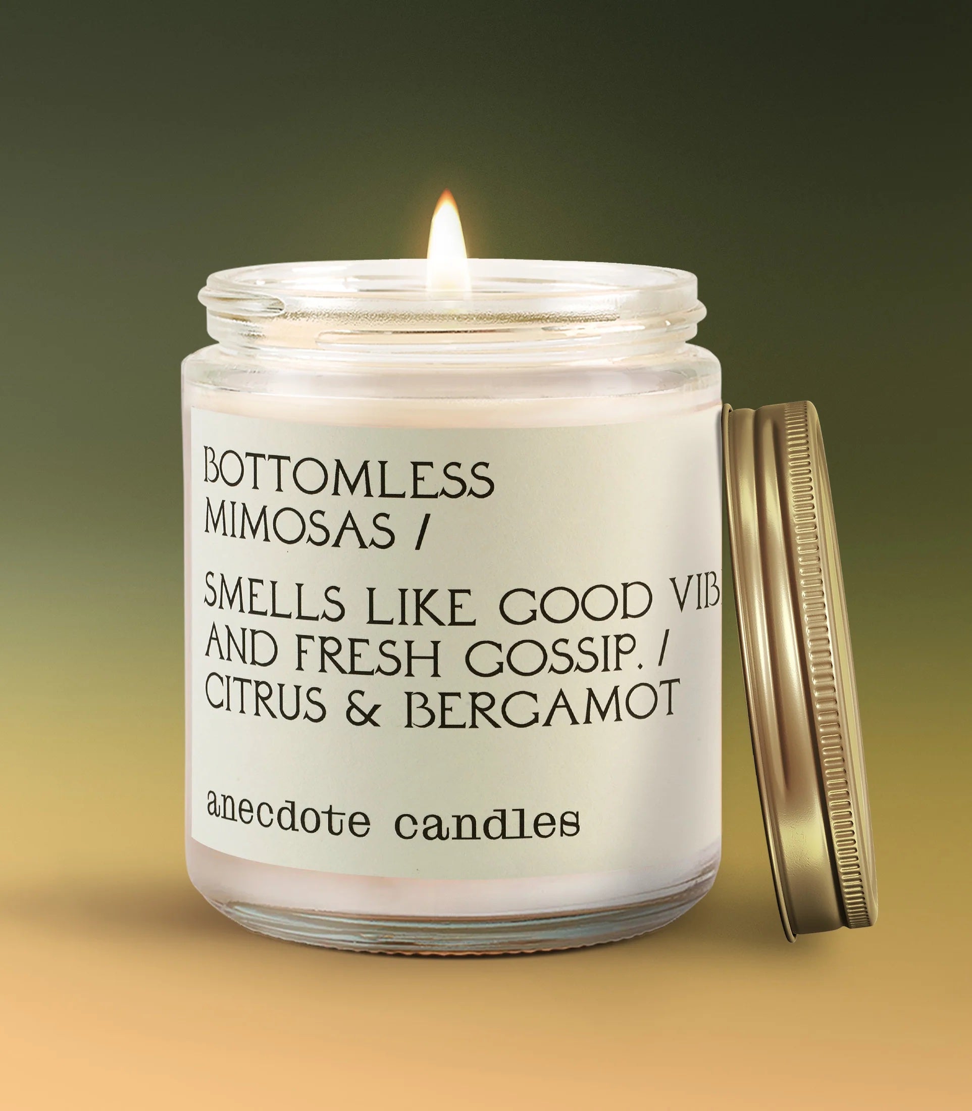 Bottomless Mimosas Anecdote Candles