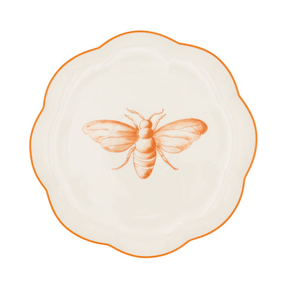 Bumble Homecoming Scalloped Starter Plate - Case of 12 Plates (+3 Bonus Plates) Ro'Table