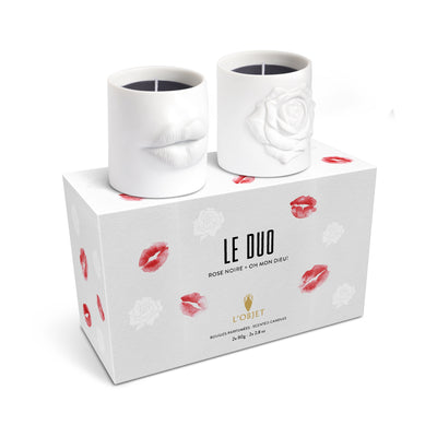 Le Duo Candle Set – Oh Mon Dieu! & Rose Noire by L'Objet