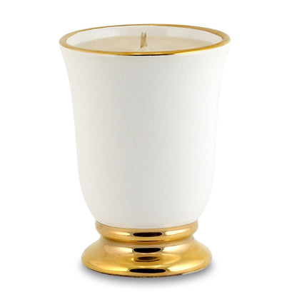 POSATA: Bell Cup Candle Pure Gold Rim