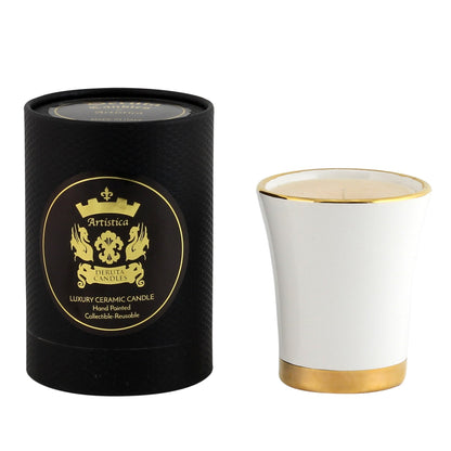 POSATA: Flared Candle Pure Gold Rim