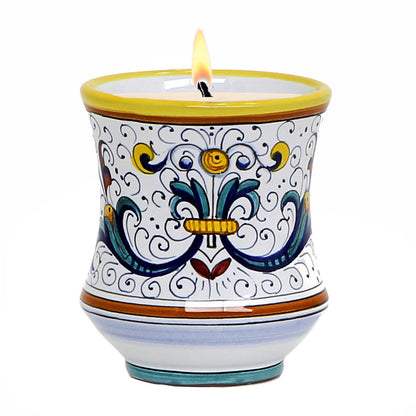 DERUTA CANDLES: Deluxe Precious Concave Candle RICCO DERUTA DELUXE Design