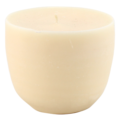 DERUTA MILANO: Large Candle Black with Hand Painted Pure Gold Stripes