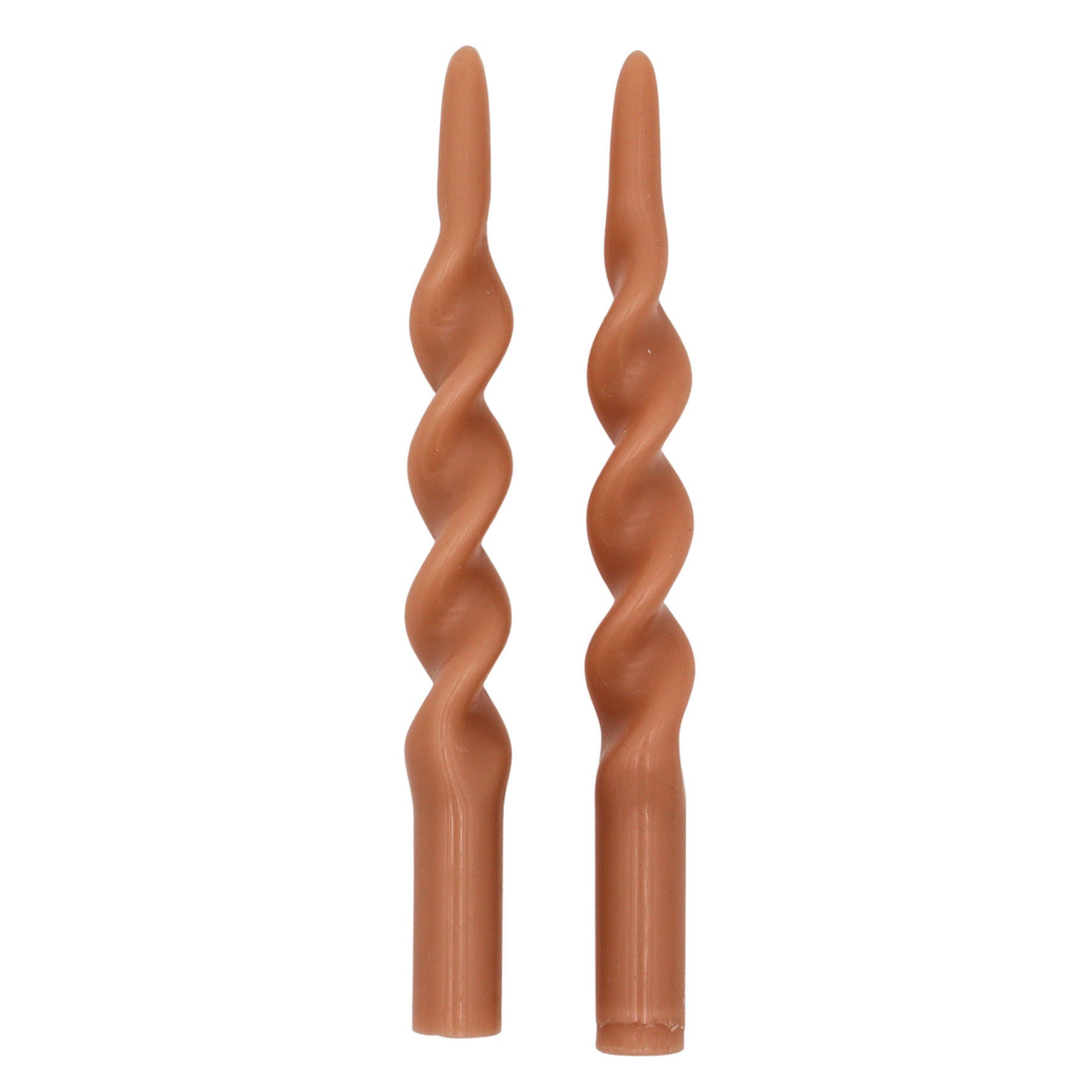 20 Caramel Swirl Candles - 10 Packs of 2 Ro'Table