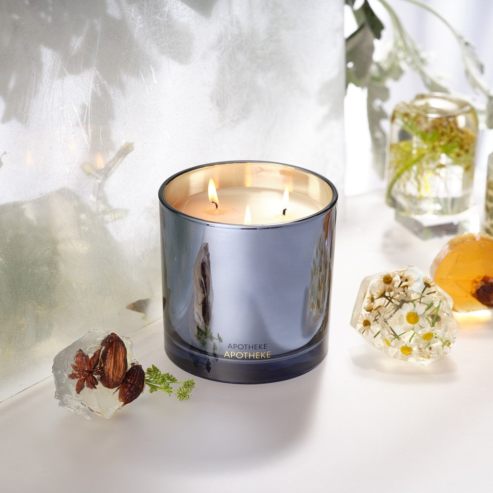 Cardamom Chestnut 3-Wick Candle APOTHEKE