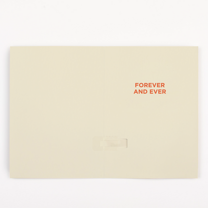 Endless Never Gonna Give you Up Christmas With Glitter Joker Greeting