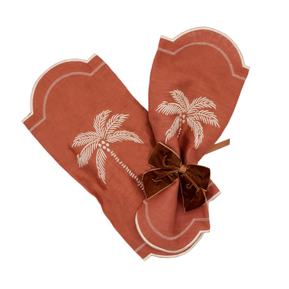Cocoa Oasis Napkin - Set of 4 Ro'Table