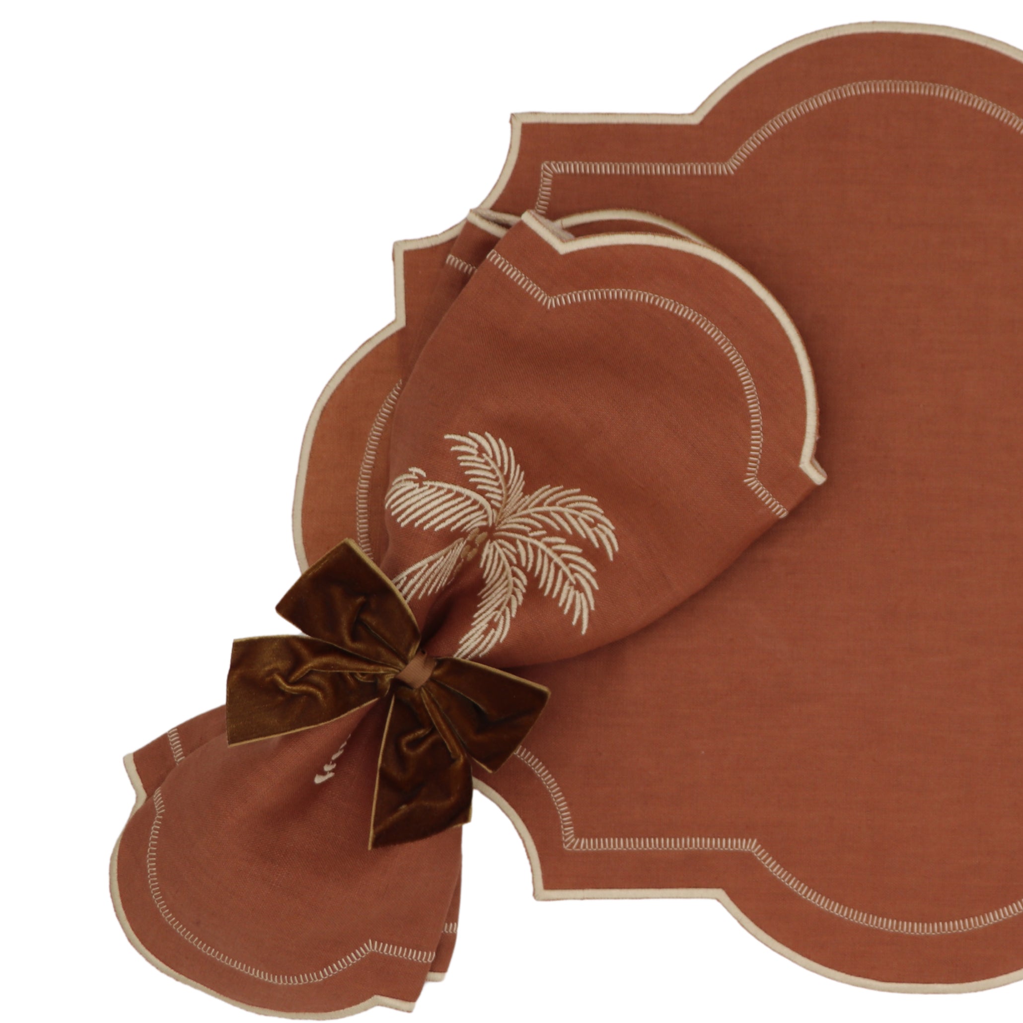 Cocoa Oasis Napkin - Set of 4 Ro'Table