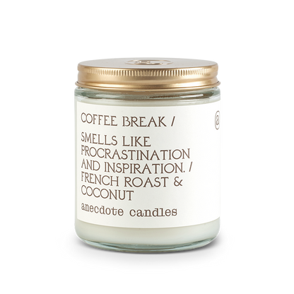 Coffee Break Anecdote Candles
