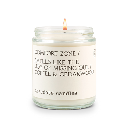 Comfort Zone Anecdote Candles