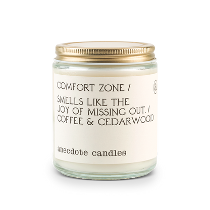 Comfort Zone Anecdote Candles