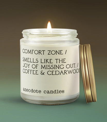Comfort Zone Anecdote Candles