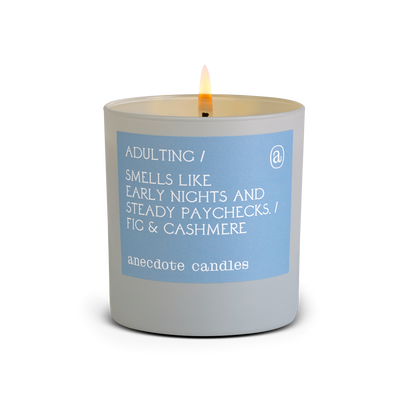 Adulting Anecdote Candles