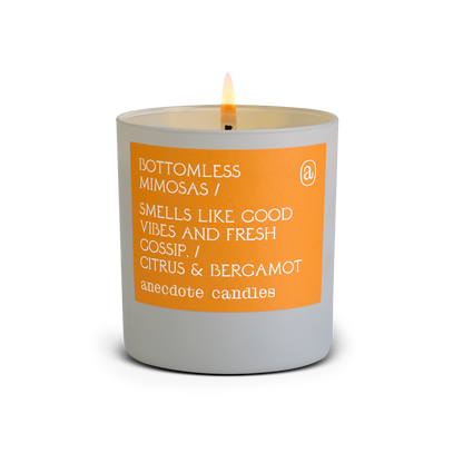 Bottomless Mimosas Anecdote Candles