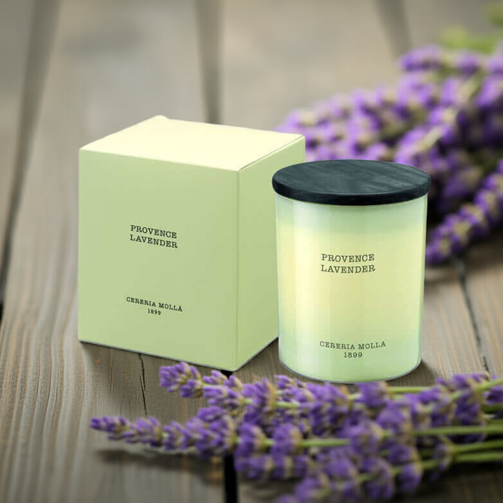Cereria Molla - Provence Lavender Candle - 8 oz / 230 g - Coastous