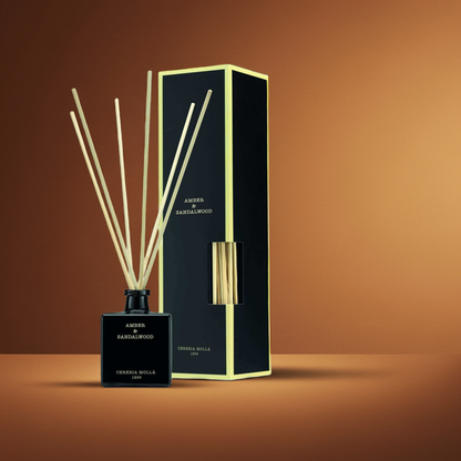 Cereria Molla - Amber & Sandalwood Diffuser - Coastous