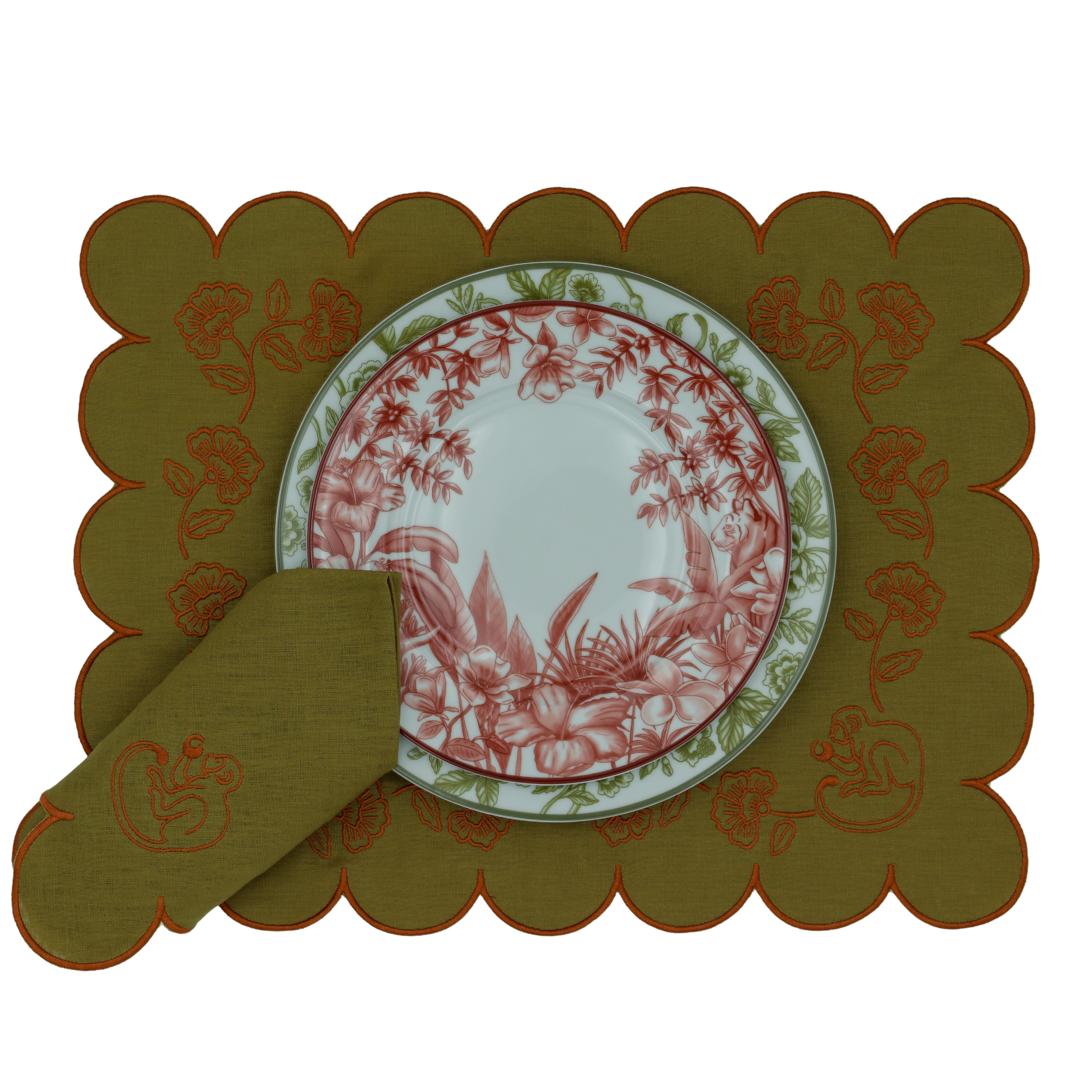 Earthen Pine Napkin - Set of 4 Ro'Table