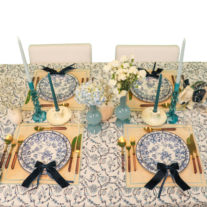 Eleanor Royal Blue Tablecloth Ro'Table