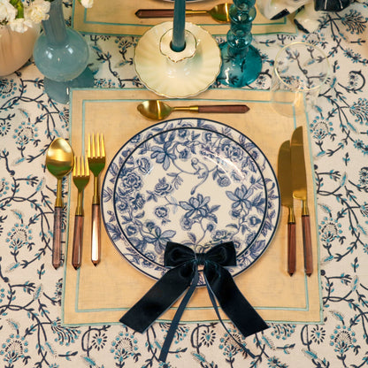 Eleanor Royal Blue Tablecloth Ro'Table