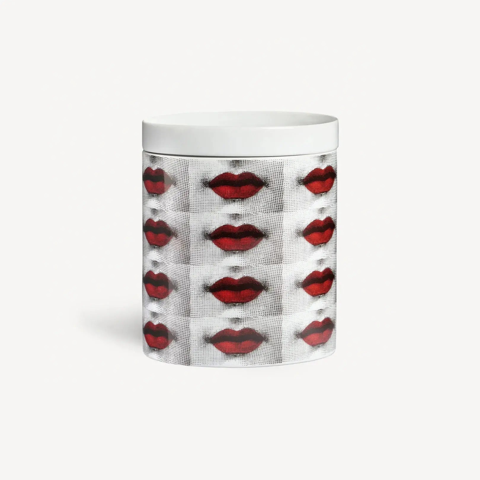 Fornasetti - NEL MENTRE Scented Candle - Bocche Décor - Frutto Proibito Fragrance   