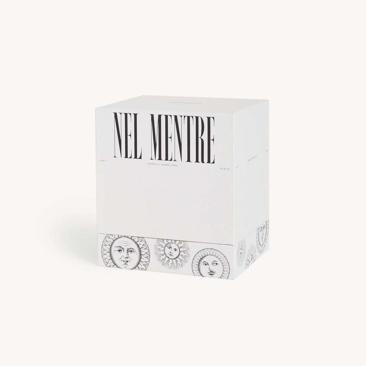Fornasetti NEL MENTRE Large Candle – Soli, Immaginazione