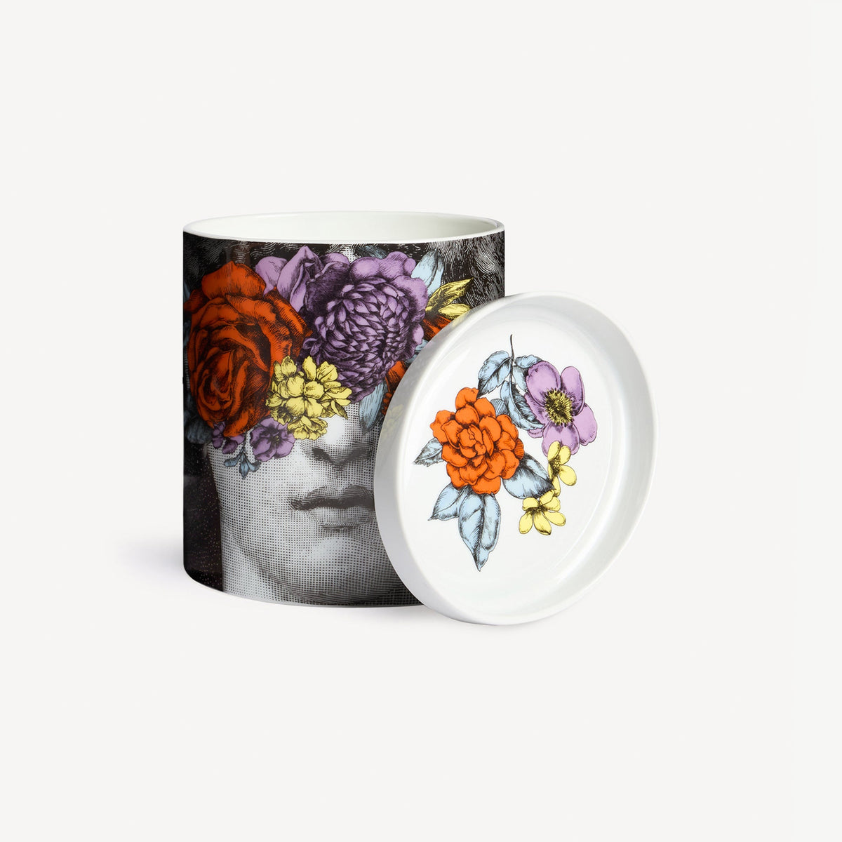 Fornasetti NEL MENTRE Large Candle – Tra i Fiore, Giardino Segreto