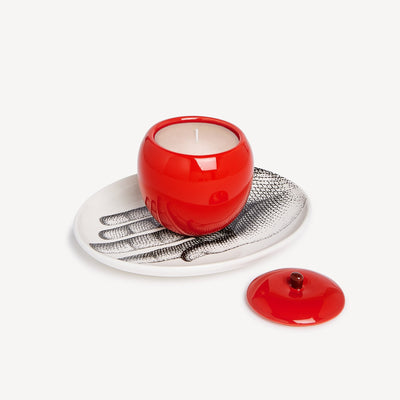 Fornasetti AL BUIO Candle – Peccato Originale, Frutto Proibito