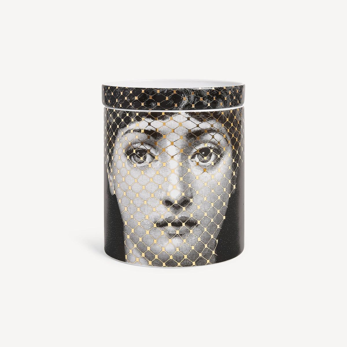 Fornasetti NEL MENTRE Large Candle – Mascherina, Frutto Proibito