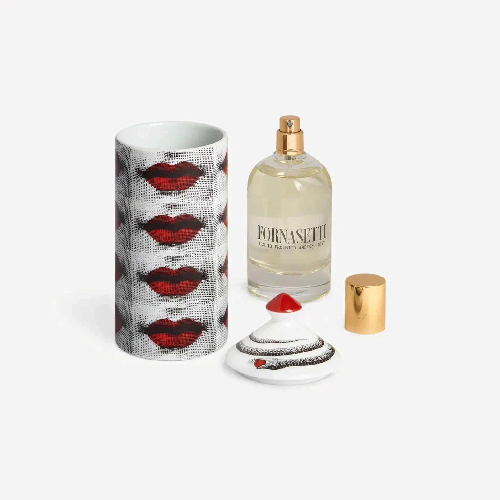 Fornasetti - TALVOLTA Scented Room Spray - Bocche Décor - Frutto Proibito Fragrance   