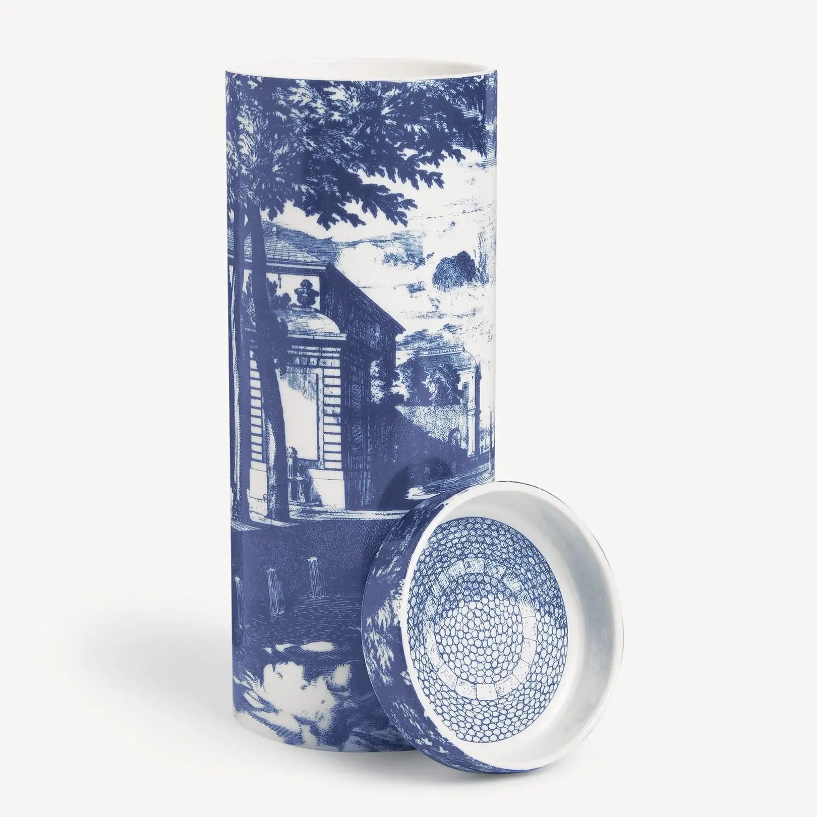 Fornasetti - NEL MENTRE Tall scented Candle - Giardino Settecentesco - Giardino Segreto Fragrance   