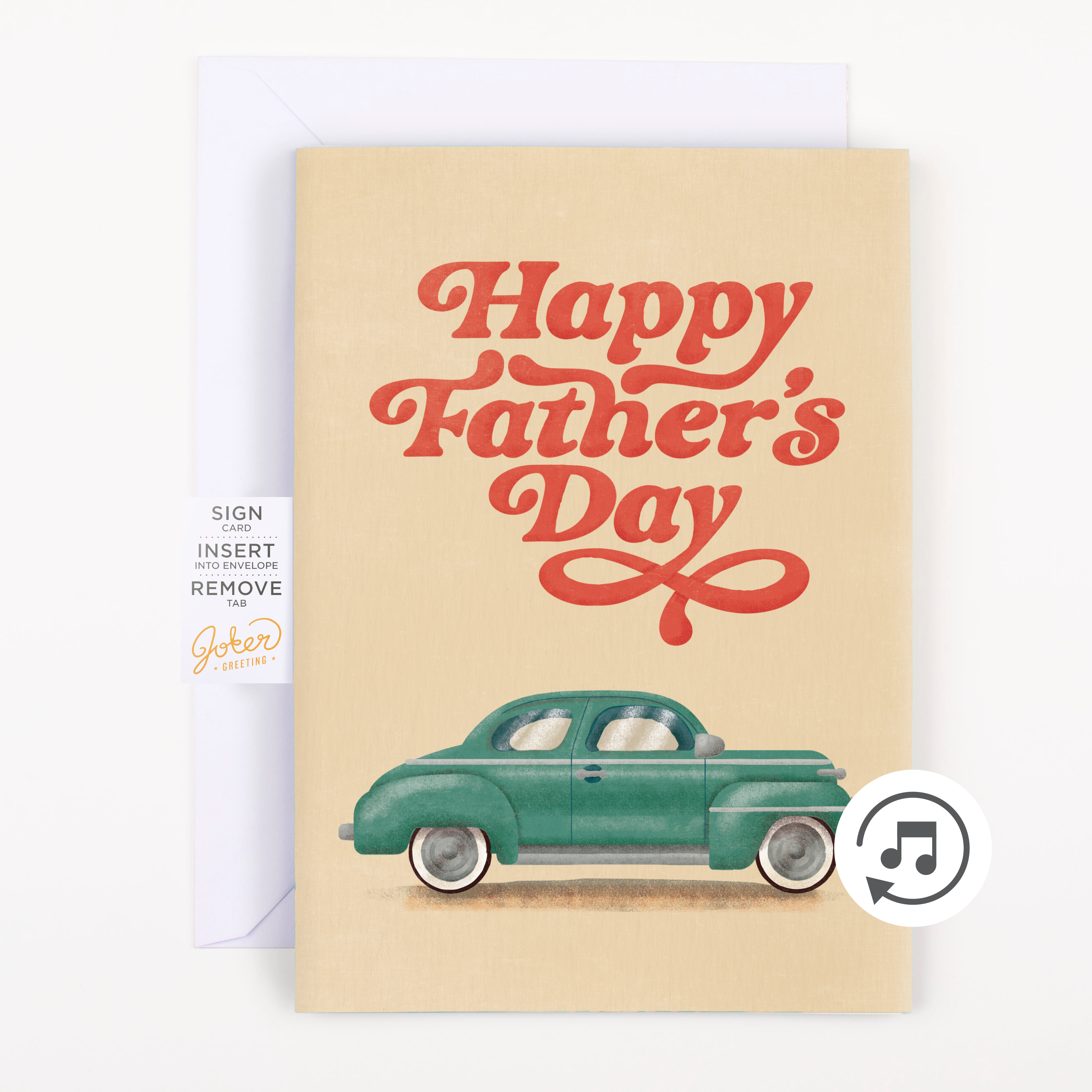 Endless "Never Gonna Give You Up" Father's Day Card Joker Greeting