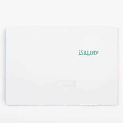 Endless Feliz Cumpleaños Card with Glitter Joker Greeting