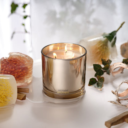 Firewood 3-Wick Candle APOTHEKE