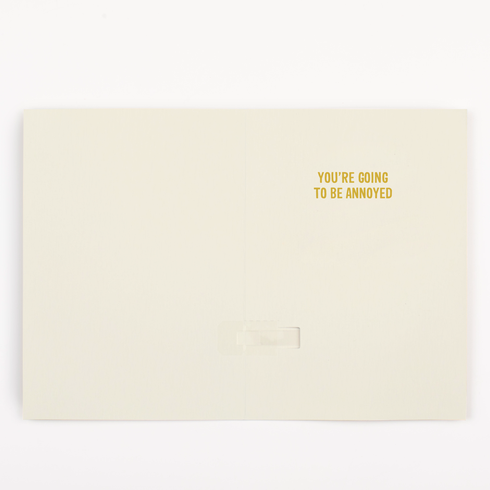 Endless All Occasion Fortune  Card with Glitter Joker Greeting