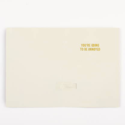 Endless All Occasion Fortune  Card with Glitter Joker Greeting