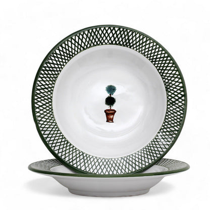 GIARDINO: Pasta/Soup Rimmed plate