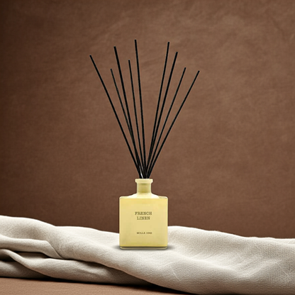 Cereria Molla - Premium Reed Diffuser - French Linen Ivory - Coastous