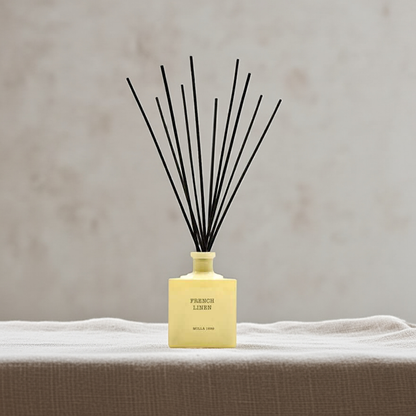 Cereria Molla - Premium Reed Diffuser - French Linen Ivory - Coastous
