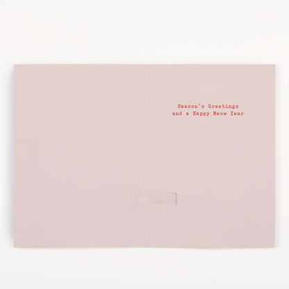 Endless Happy Holidays Card with Glitter