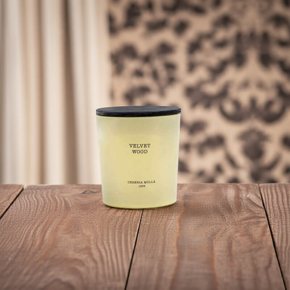 Cereria Molla - Velvet Wood Ivory 3 wick XL Candle - 21 oz / 600 g - Coastous