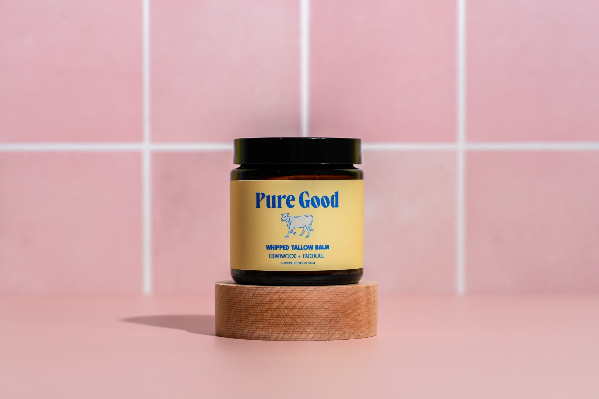 Cedarwood + Patchouli Tallow Balm - Firming & Balancing Pure Good LLC