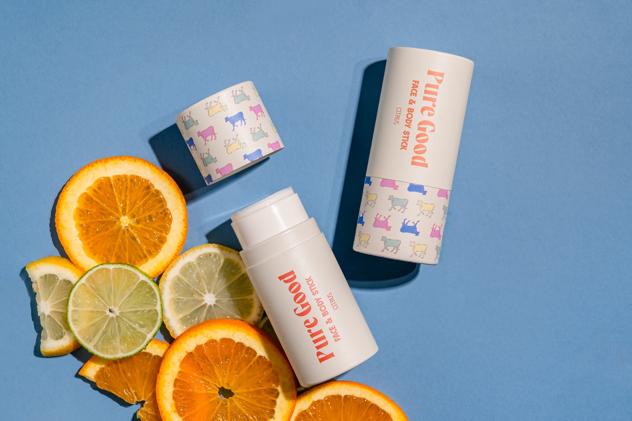 Face & Body Tallow Stick - Hydration and vitamin C for your skin. Pure Good LLC