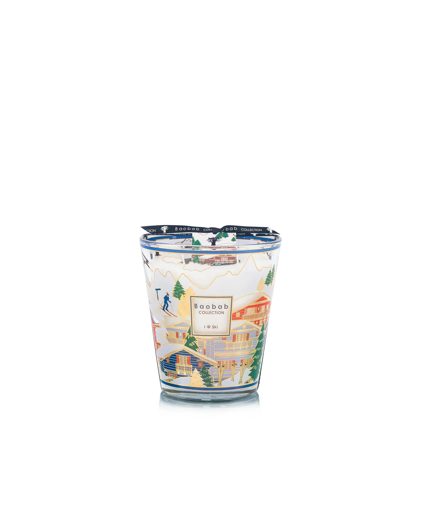 Baobab Collection - Limited Edition Candle I Love Ski - Fig Leaf - Iris - Musk - Coastous