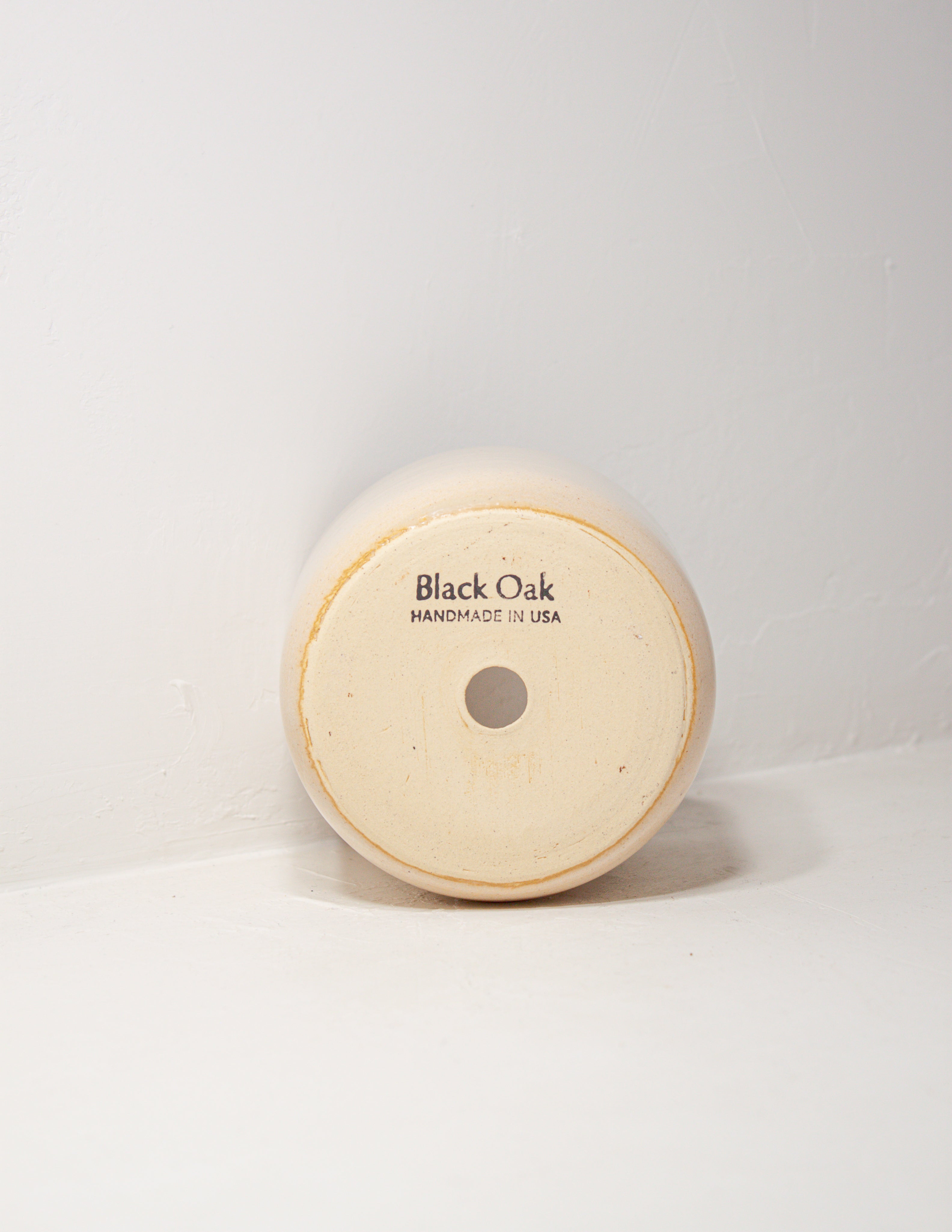 Small Planter Black Oak Art